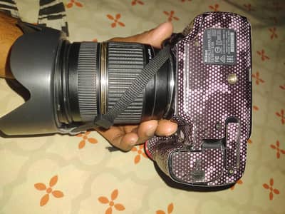 Nikon D610 with lens