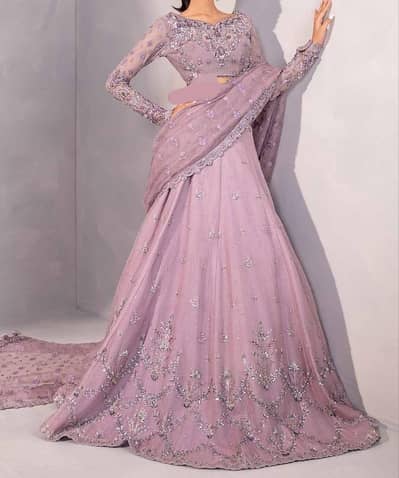 lehanga saree original dress by Maria B