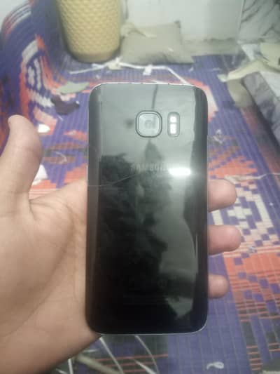 Samsung Galaxy s7 3 32 all ok back crack ha Baki all ok han
