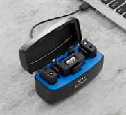 Boya Wirless mic with receiver for podcast youtube videos