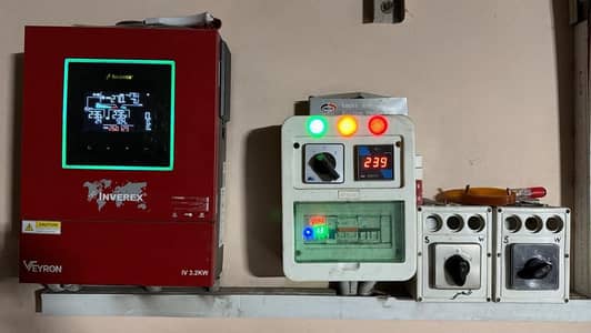 Inverex 3.2kw pv 5500 hybrid with batteries