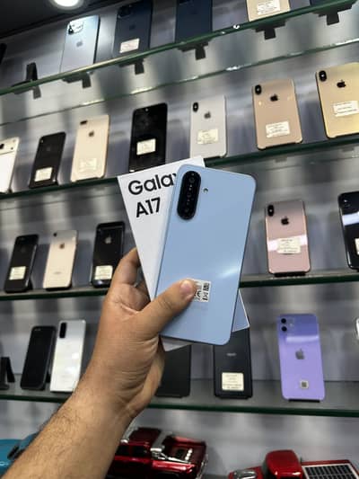 Samsung A17 8gb 256gb pta approved complete box