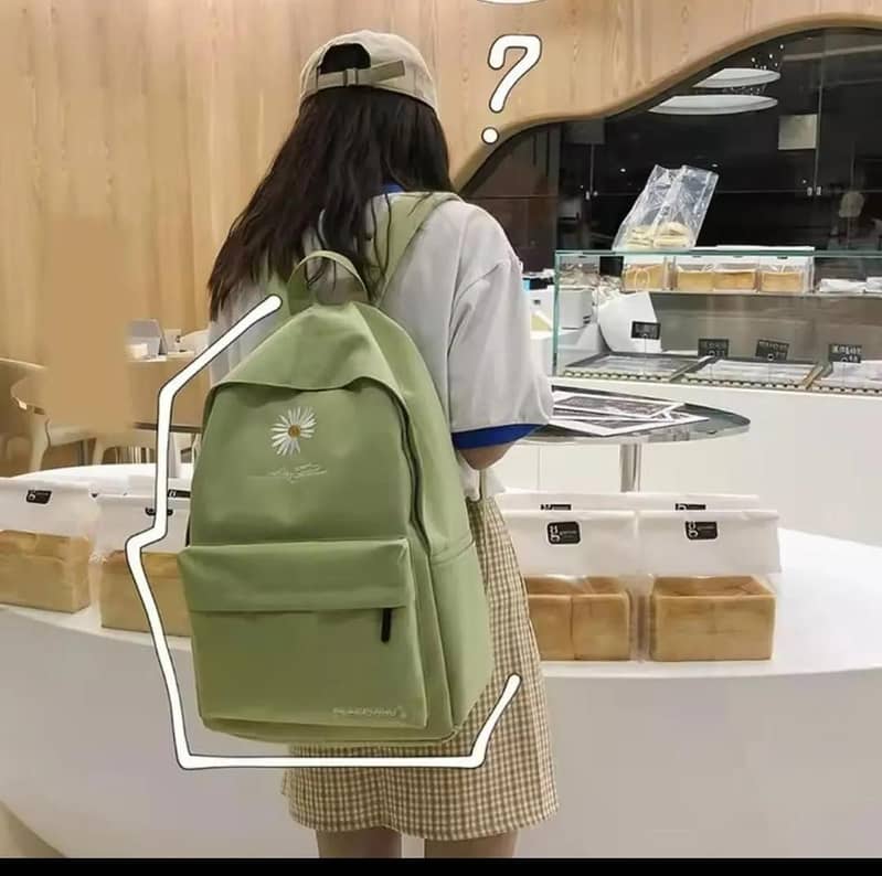 Nylon backpack 6