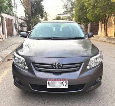 Toyota Corolla Gli 2009 manual 1298cc B2B Original color