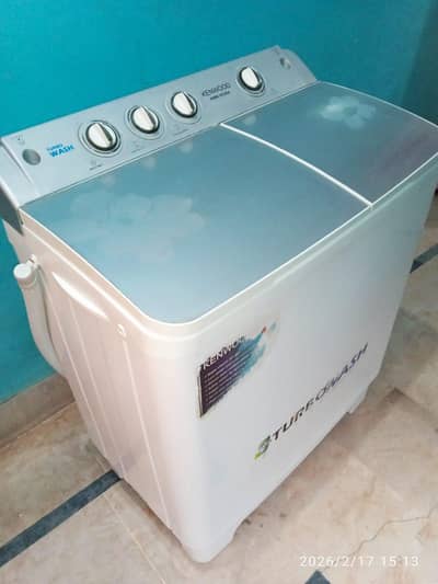 Kenwood washing machine twin tub model number KWM-1012 SA