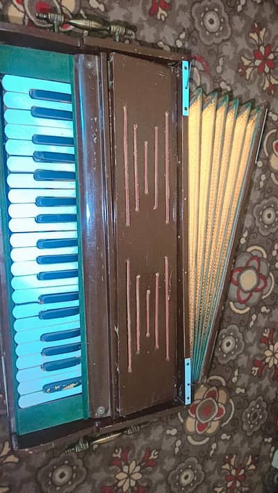 Old Antique NS ANAND Brand Harmonium for Sale