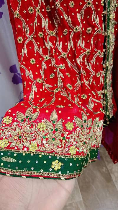 Hand made bridal or wedding wear