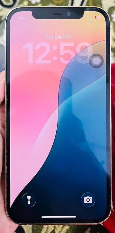 Apple iPhone 12 Pro gold colour