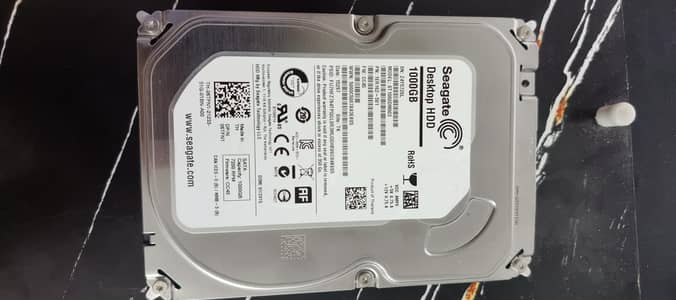 Seagate 1TB Hard drive For PC Use ( 25% Heath) ) on Cheap Rate