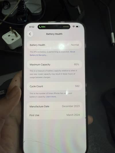 iPhone 15 pro Max black colour JV