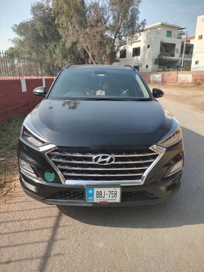Hyundai Tucsan Awd A/T Ultimate 2023 Model Black Colour 41800km driven