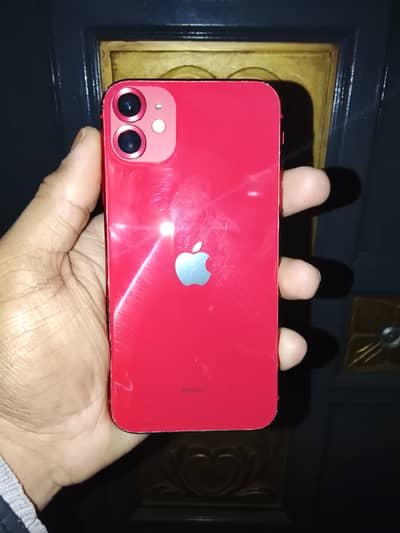 I phone 11 64 gb Bio red kr ke msg kri