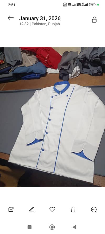 chef uniforms
