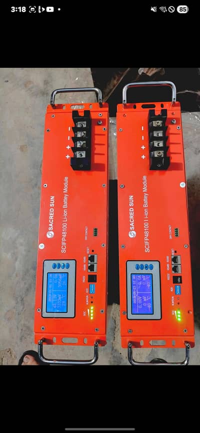 Lithium battery 48v 100 Ah lifepo4  Sacred Sun Lithium Battery 48v 100