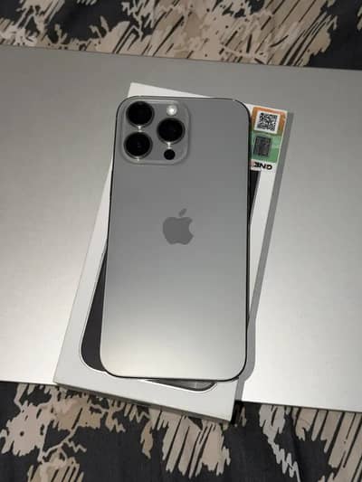 Apple iPhone 16 Pro Max - 512GB - PTA Approved - Natural Titanium