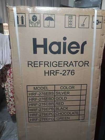 new box pck Haier glass dor brand new