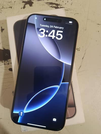 iphone 16pro max  hk  dual sim physical  pta approved