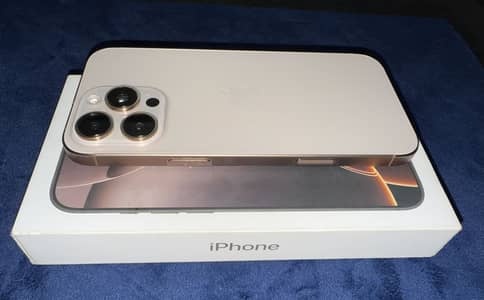 " iphone 16 promax 256Gb 10/10 Condition Battery 96% Full Box 