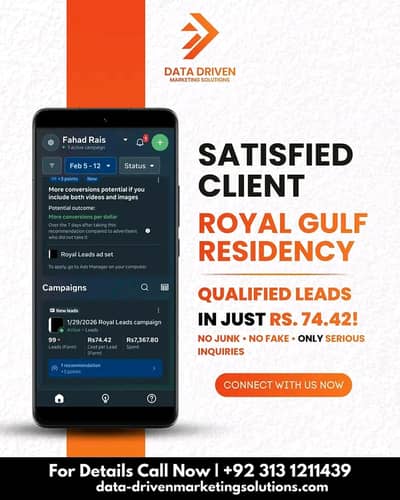 Qualified Real Estate Leads in Just Rs. 74 Per Lead | Serious Buyers