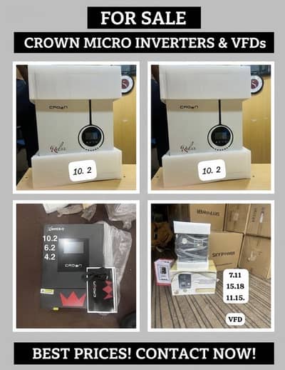 10.2 and 6.2 and 4.2 kw available fresh new double output
