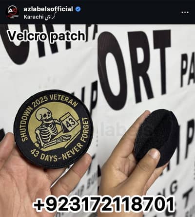 Woven labels woven tag hang tag logo patches fabric labels fabric tag