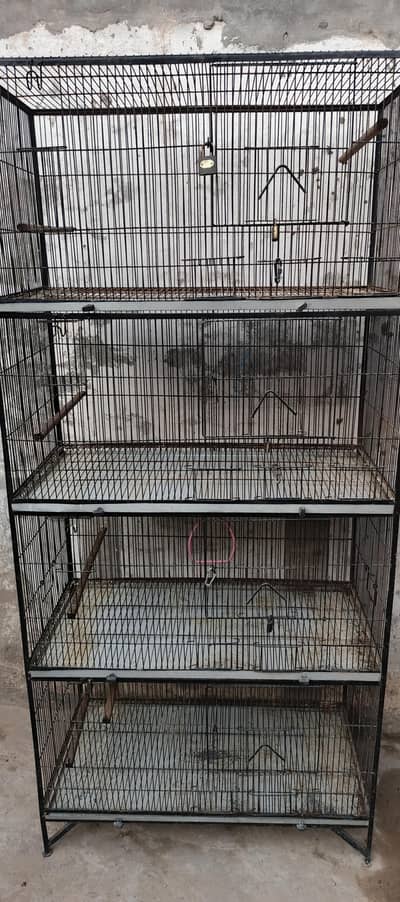Cages|Love Birds| Free Breeding Box | Free Cage Accessories