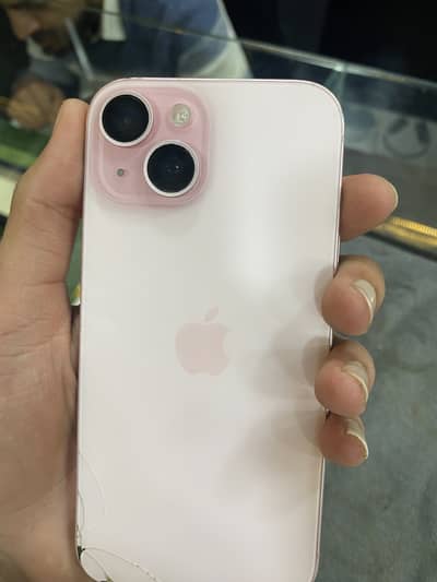 iphone 15 minor back broken