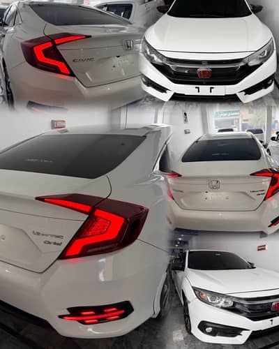 Honda Civic 2018 UG Red Meter