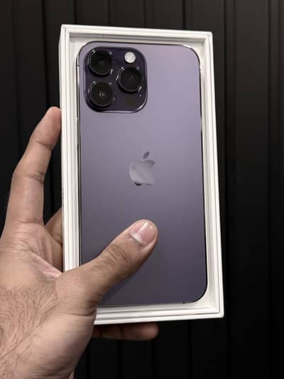 Iphone 14 pro max non pta fu with box                11 12 13 15 16 17