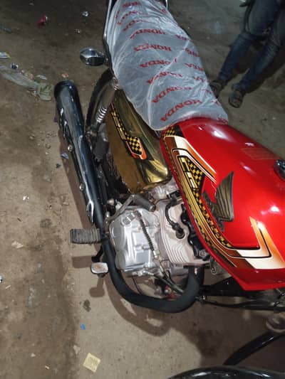 honda 125 Gold edition unregistered 2025 model