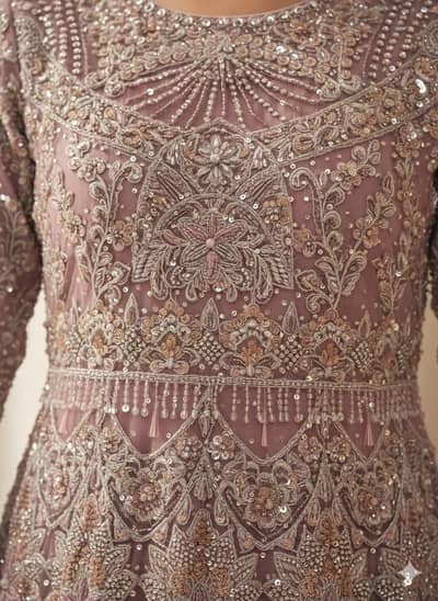 Stunning Designer Style Luxury Maxi Heavy Embroidery & Sequin Work