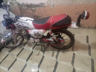 United 70cc 2017 model modified