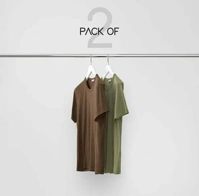 Pack of 2 Drop Shoulder Tees