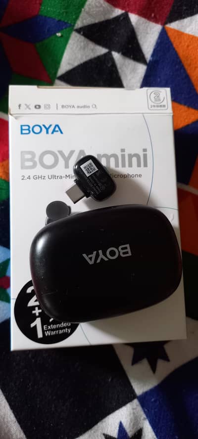 Boya Mini with 2 years warranty