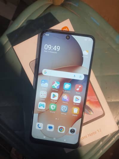 redmi note 12 box or mobile all ok vip 8gb 128gb