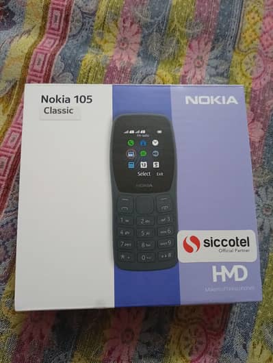 Nokia 105 Original Dual Sim PTA approved