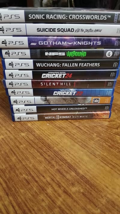 Playstation ps5 games death stranding 2 cricket 24 silent hill f