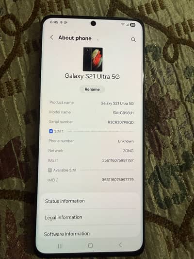 Samsung S21 Ultra 5G