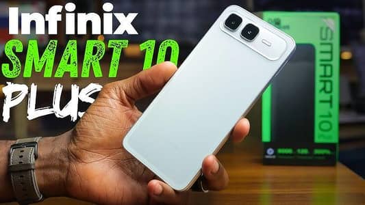 Infinix smart 10 plus. PTa approved. 4+4/128