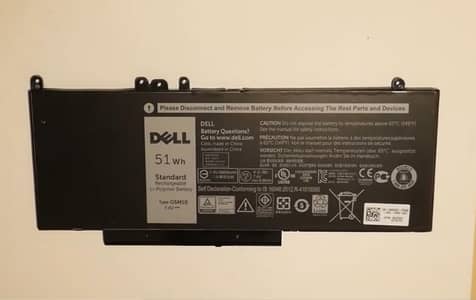 Laptop battery Dell  51wh