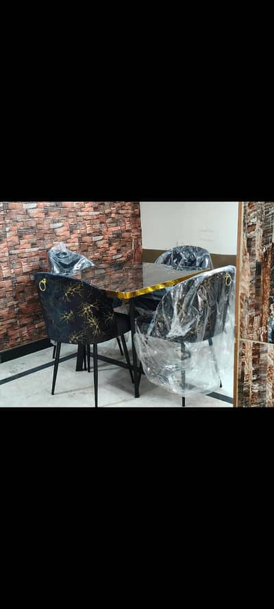 4-seater dinning-chairs-dinning table-Dining table
