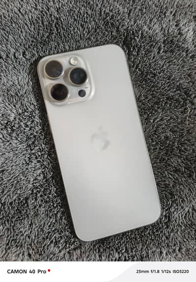 iPhone 15 Pro Max 256GB PTA Approved  Natural Titanium