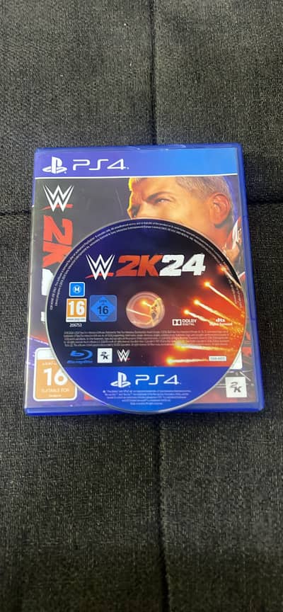 PS4 PS5 Games WWE 2k24 Minecraft Nba 2k18 wrestling