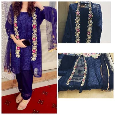 3 piece stylish suit only 1 time used