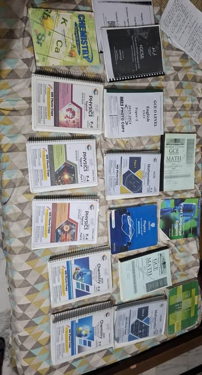 O- level / igcse past papers and books