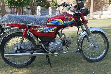 Honda bike 70 cc urgent for sale model 2021 WhatsApp 03279526967