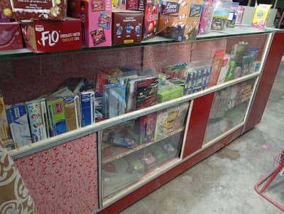 Shop Racks and Counter