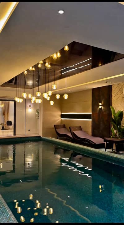 ULTRA-LUXURY 4 KANAL MASTERPIECE | 2-SIDE OPEN | PRIVATE RESORT-STYLE LIVING | SWIMMING POOL | SAUNA | THEATRE