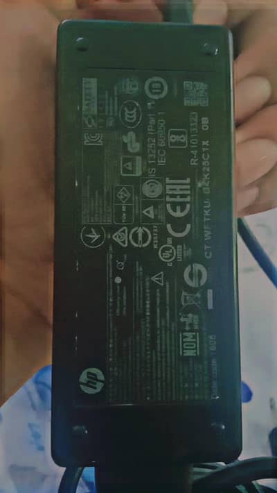 HP Laptop Charger (Blue Pin) - Genuine Original Adapter