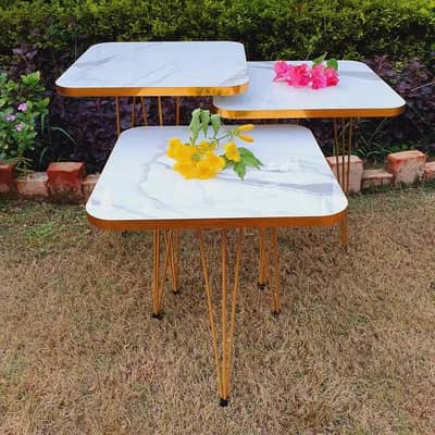 Nested Coffee table set of 3